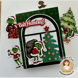 Kat Scrappiness Merry Grouchmas Ephemera
