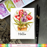WAFFLE FLOWER X NINA YANG Nesting Hexagons Die