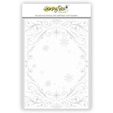 Honey Bee Frosted Filigree - 3D Embossing Folder