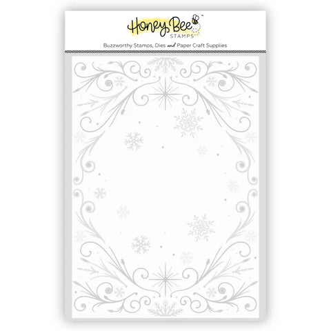 Honey Bee Frosted Filigree - 3D Embossing Folder