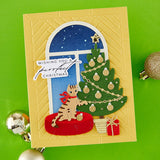 Spellbinders A2 Herringbone Décor 3D Embossing Folder by Yana Smakula