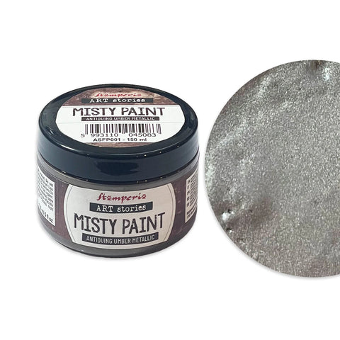 Stamperia Misty Paint metallic ml 150 - Antiquing umber