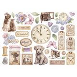 Stamperia Quiet Days Assorted Die Cuts
