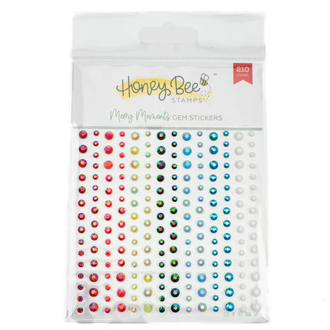 Honey Bee Merry Moments - Gem Stickers - 210 Count