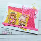 Pink & Main Concave Rectangles Dies