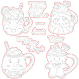 Honey Bee Sweet Season Mugs - Honey Cuts - Coordinating Dies