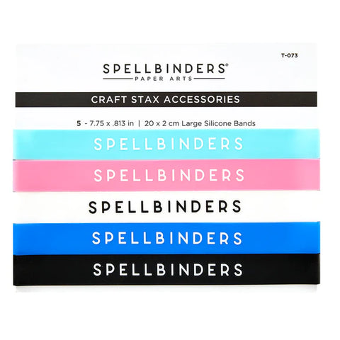 Spellbinders Craft Stax Silicone Bands Large