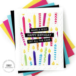 Taylored Expressions Layering Stencil, Birthday Blowout