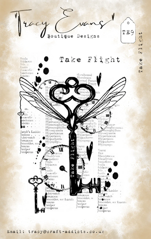 Tracy Evans - Take Flight (A7 Stamp)