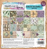 Arden Creative Studio TEXT{ures} Beneath the Brambles 8in x 8in Paper Pad