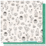 Les Ateliers de KarineTerre & Jasmin Pack 6 papiers imprimés + 1 calque