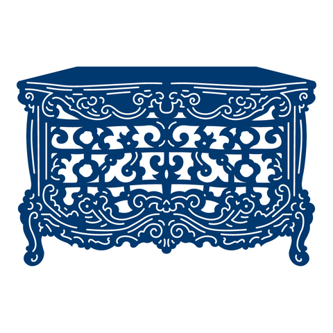 Tattered Lace Chest of Drawers Die Set