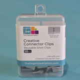 The Organized Option Connector Clamps - Multi-Color 50pc