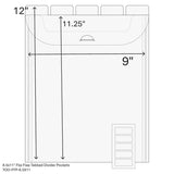 The Organized Option 8.5x11 Flip Flap Pocket 10pk