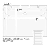The Organized Option 9x6 Flip Flap Pocket 10pk