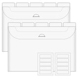 The Organized Option 9x6 Flip Flap Pocket 10pk