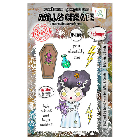 AALL and Create - A7 Stamp Set - Frankie’s Bride #1300