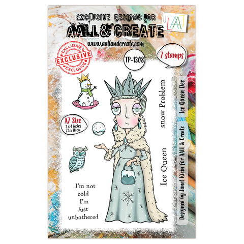 AALL and Create -  A7 Stamp Set - Ice Queen Dee #1308