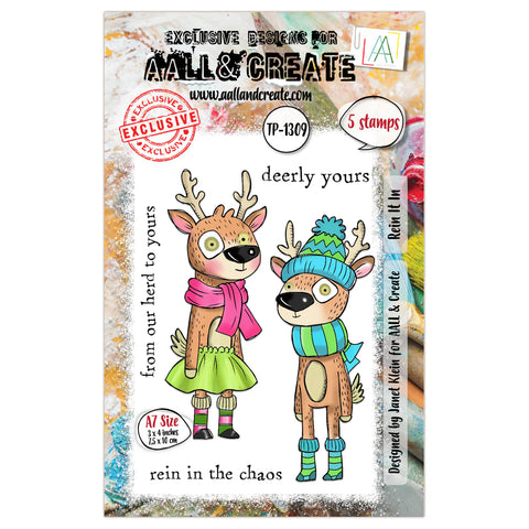 AALL and Create -  A7 Stamp Set - Rein It In #1309