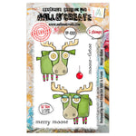 AALL and Create -  A7 Stamp Set - Moose-tletoe #1312