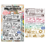 AALL and Create - A6 - Stamp Sets - The Daily News