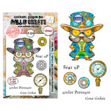 AALL and Create - A7 - Stamp Set - Time Tinker