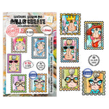 AALL and Create - A7 - Stamp Sets - Miss Dee First Class