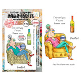 AALL and Create - A7 - Stamp Set - Pour Decisions