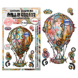 AALL and Create - A6 - Stamp Set - Sky Mechanism