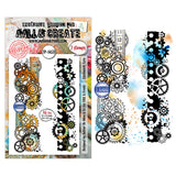 AALL and Create - A6 - Stamp Set - Clockwork Core