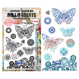 AALL and Create - A6 - Stamp Set - Papillons