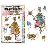 AALL and Create - A6 - Stamp Set - Aerial Mechanica