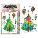 AALL and Create - A6 Stamp Set - Floating Fir