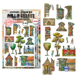 AALL and Create - A5 - Stamp Set - Happy Town People