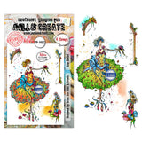 AALL and Create - A6 - Stamp Set - Rose Ballet