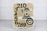 Tattered Lace Designed by Stephanie Weightman Retro Telephone