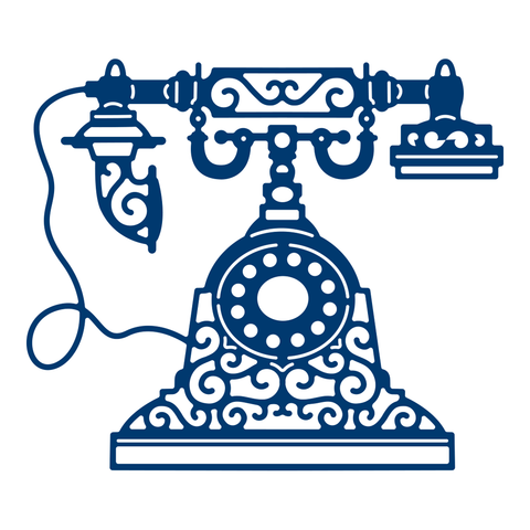 Tattered Lace Designed by Stephanie Weightman Retro Telephone