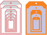 Crafter's Companion Multi Media Die Set - Media Tags