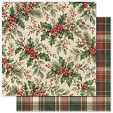 Paper Rose The Christmas Library Basics 12x12 Paper Collection