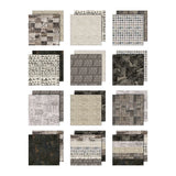 Tim Holtz idea-ology Charcoal 12 x 12 Palette Paper Collection