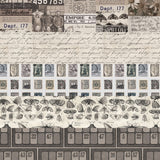 Tim Holtz idea-ology Charcoal 12 x 12 Palette Paper Collection