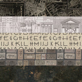 Tim Holtz idea-ology Charcoal 12 x 12 Palette Paper Collection