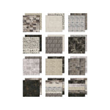 Tim Holtz idea-ology Charcoal 8 x 8 Palette Paper Collection