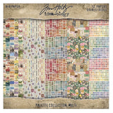 Tim Holtz idea-ology Multi 8 x 8 Palette Paper Collection