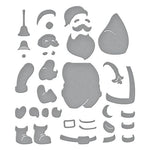Spellbinders Santa's Here! Etched Dies from the Classic Christmas Collection