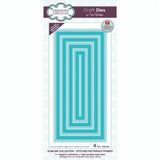 Creative Expressions Sue Wilson Slimline Stitched Rectangle Frames Craft Die