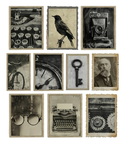 Simply Stated Urban Grunge Vintage Photos Ephemera