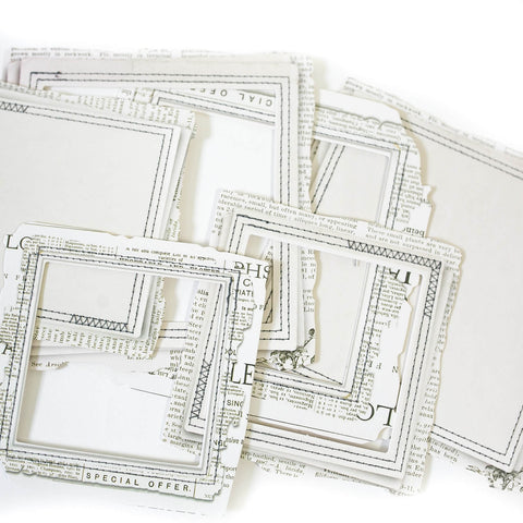 49 and Market - Vintage Artistry Essentials File Frame Set Square Stitched