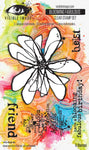 Visible Image - Blooming Fabulous 4in x 6in Stamp Set