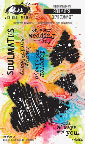 Visible Image - Soulmates 4in x 6in Stamp Set